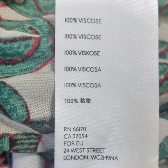 NWOT Anthropologie Maeve Parrot Ruffled  Pleated Puff Sleeve Peplum Top, Size S - Picture 11 of 11